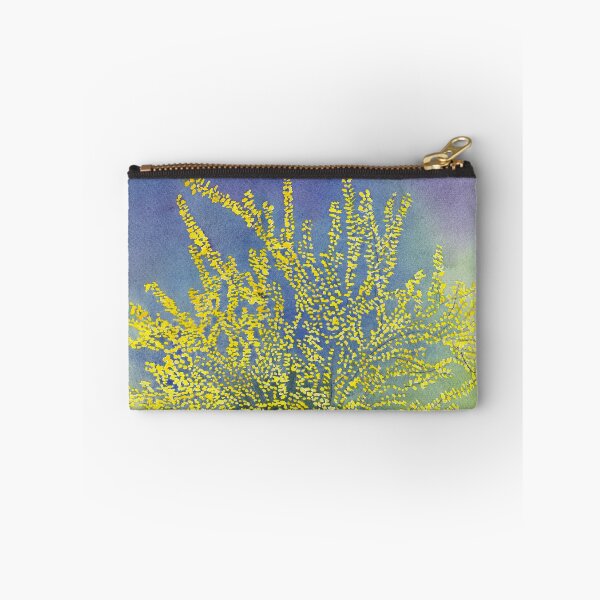 Item preview, Forsythia Study #4 Watercolor designed and sold by The Elderberry Blossom.