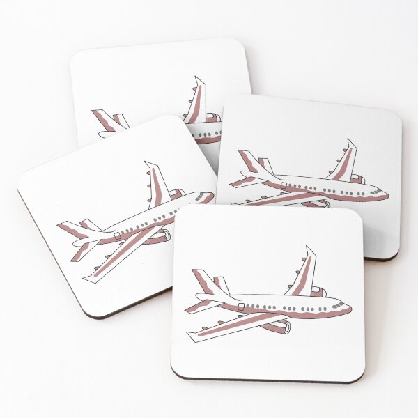 Item preview, Pink Wavy Airplane designed and sold by elsxiv.