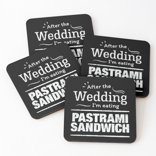 Item preview, After the wedding I'm eating Pastrami Sandwich Brides Diet designed and sold by Orange Pieces.