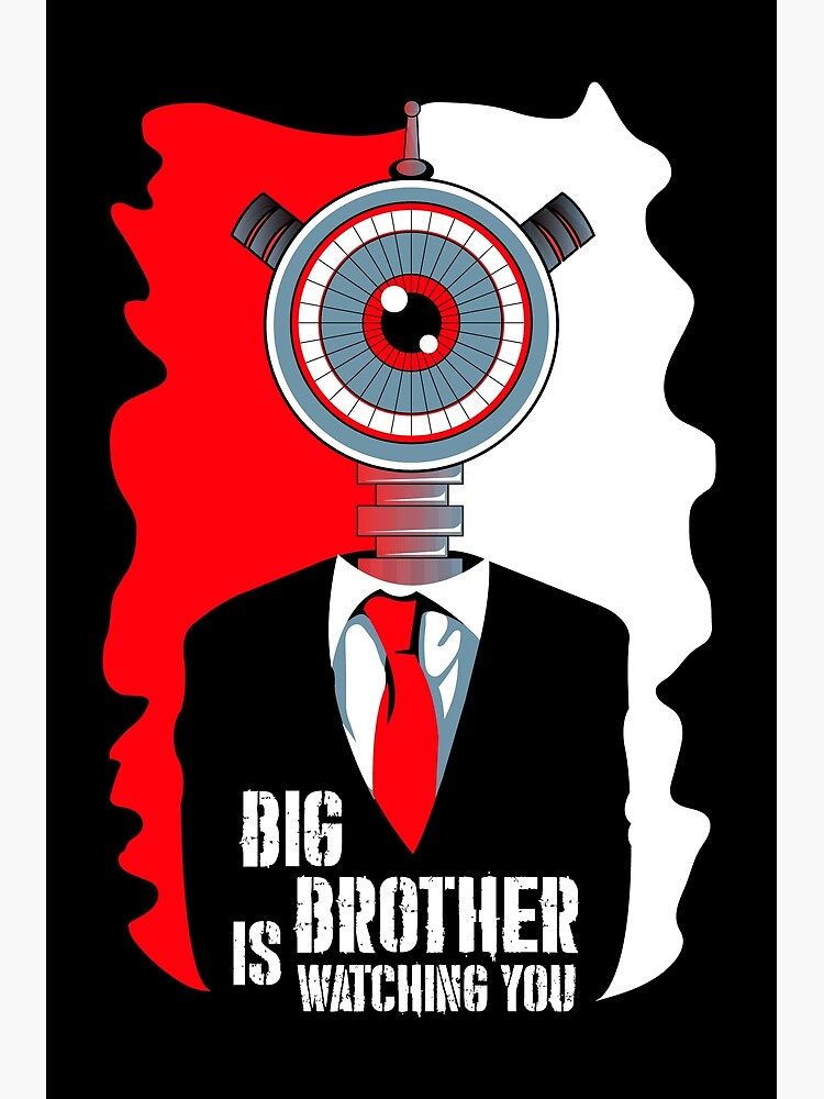 big-brother-is-watching-you-glossy-poster-picture-photo-print-banner