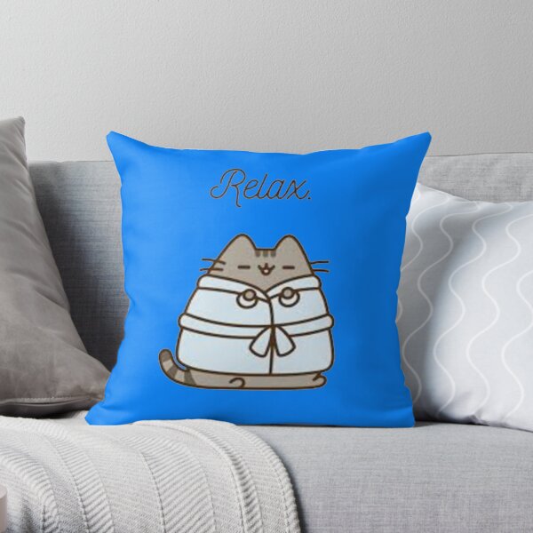 pusheen throw pillow