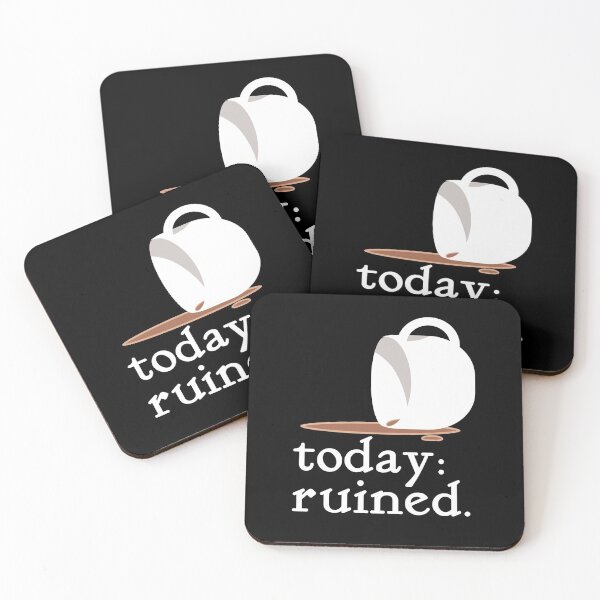Item preview, Today Ruined, Spilled Coffee designed and sold by KadyIllustrates.