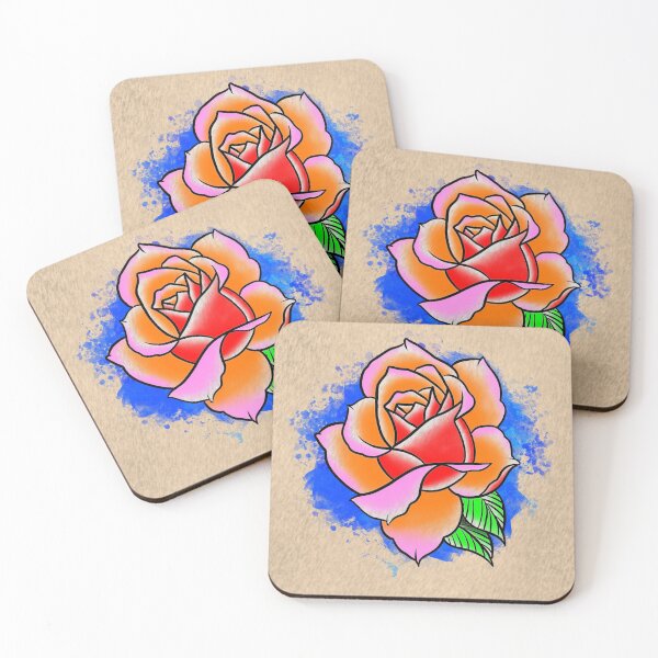 Item preview, Watercolor Digital Rose Painting  designed and sold by artofjaynoska.