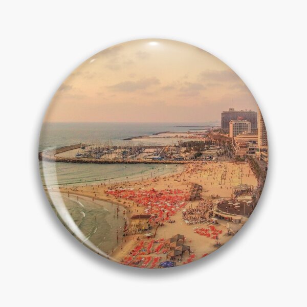 Item preview, Gordon beach sunset from drone - Tel Aviv designed and sold by Matan Hirsch.
