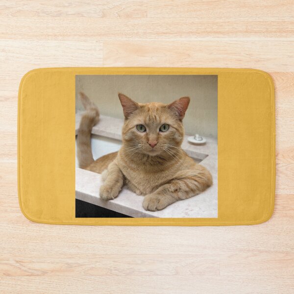 Item preview, Orange Tabby Cat Sitting in the Sink designed and sold by pixelmountain.