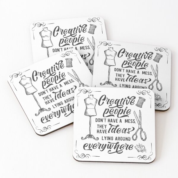 Item preview, Creative people dont have a mess, they have ideas lying around everywhere designed and sold by LuYukari.