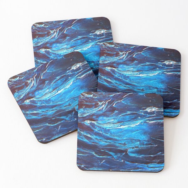 Item preview, Heavily Textured Contemporary Abstract Modern Water Painting by Holly Anderson designed and sold by hollyanderson.