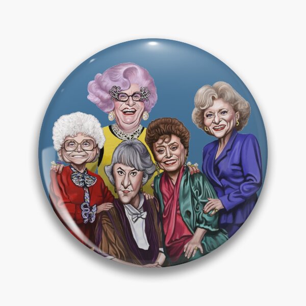 Item preview, Dame Edna with her gorgeous golden girlfriends by James Brennan designed and sold by dameednaeverage.