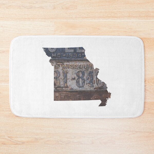 Item preview, Vintage Missouri License Plates designed and sold by Maren Misner.