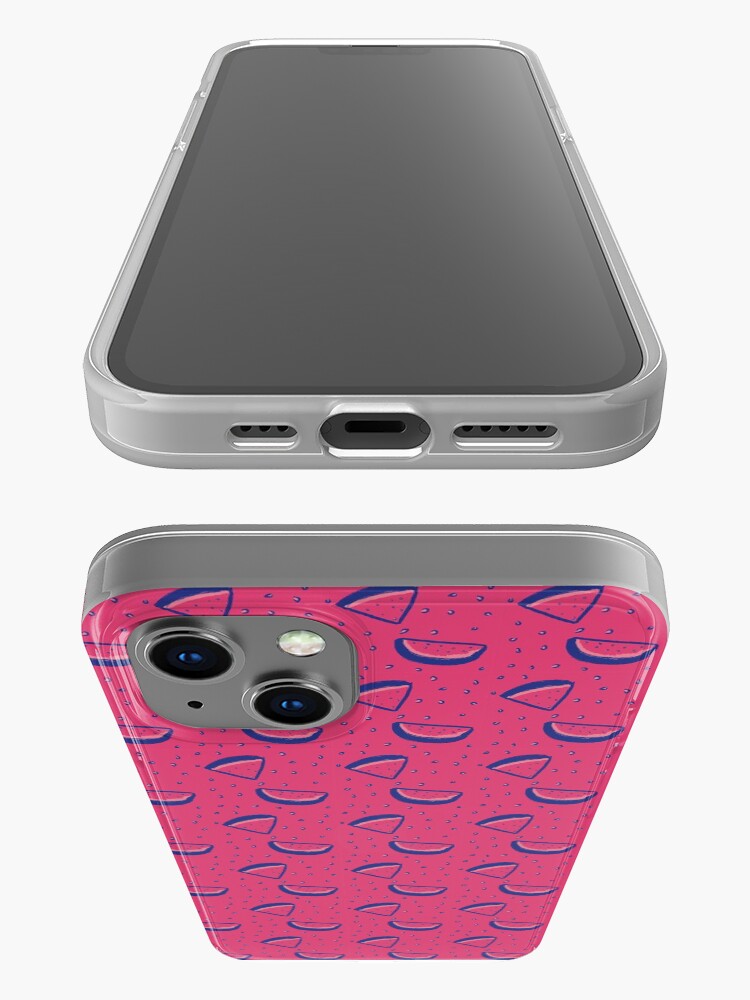 Alternate view of Watermelon Print iPhone Case