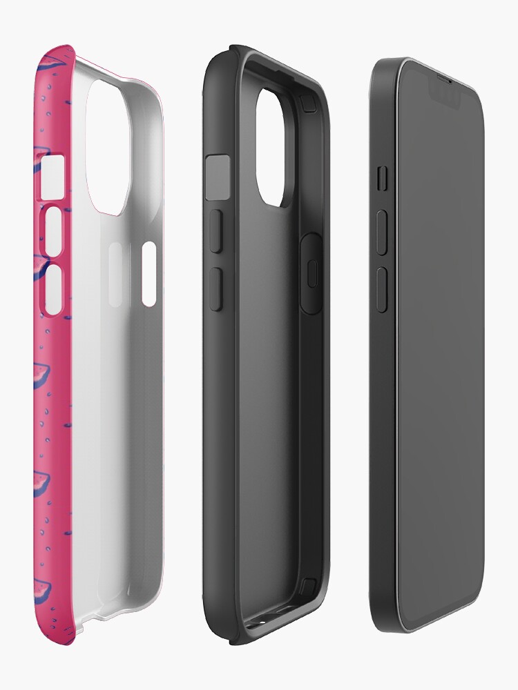 Alternate view of Watermelon Print iPhone Case