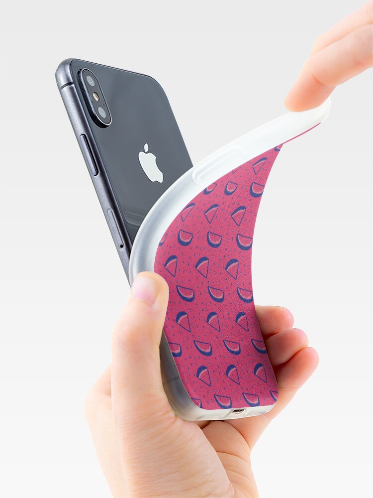Alternate view of Watermelon Print iPhone Case