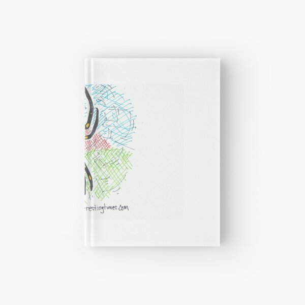 Spider Writing Hardcover Journal