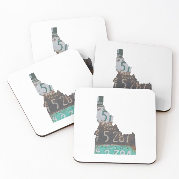 Item preview, Vintage Idaho License Plates designed and sold by Maren Misner.