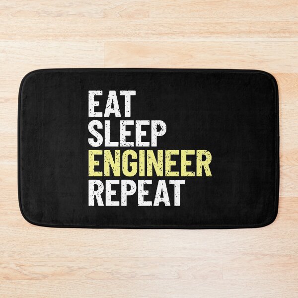 Item preview, Eat Sleep ENGINEER Repeat! designed and sold by EstelleStar.