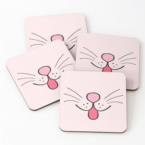 Item preview, Cute Cat Tongue Cartoon designed and sold by ironydesigns.