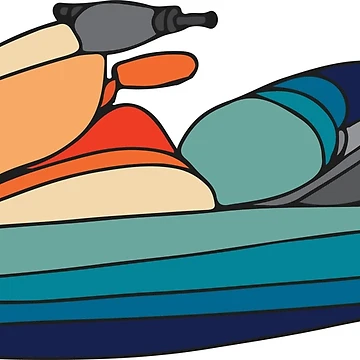 Artwork thumbnail, Jet ski by emdoyle