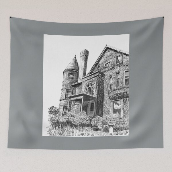 Item preview, Historic building New Haven Connecticut  designed and sold by GunnerStudios.