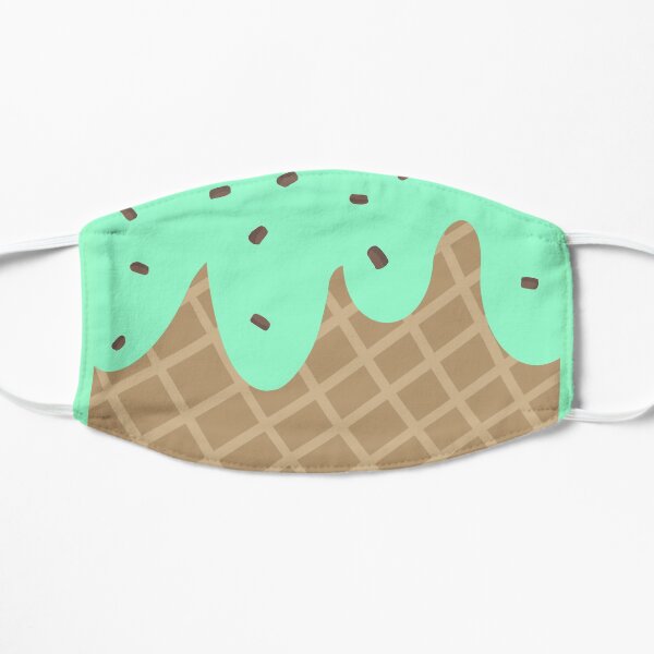 Cute Mint Chocolate Chip Ice Cream Mask