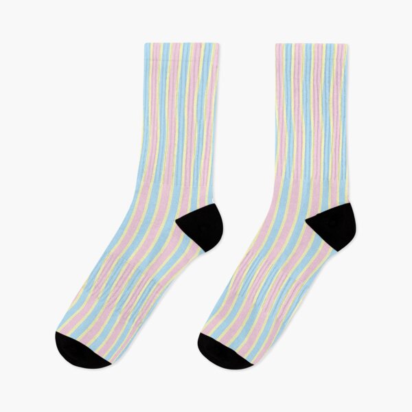 Item preview, Varying Vertical Stripes - Yellow, Blue and Pink designed and sold by TheFrostedDonut.