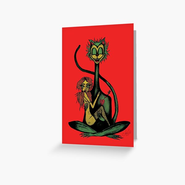 Kitty Kitty Greeting Card
