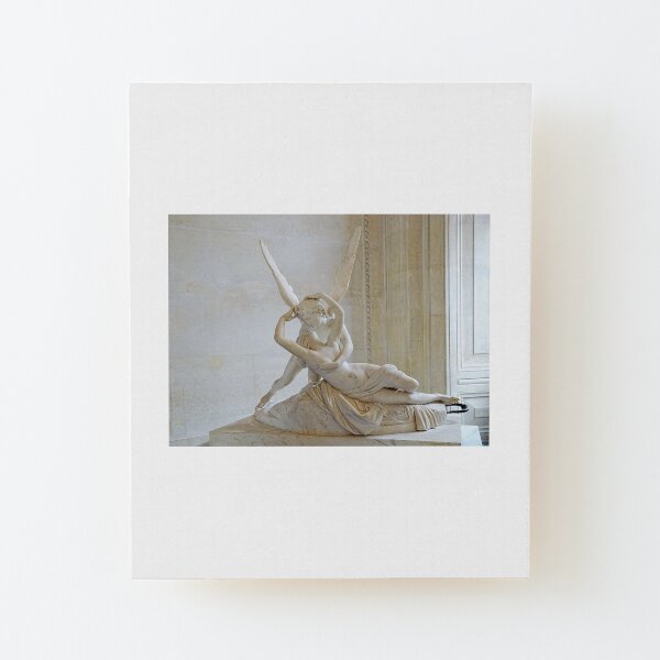 Psyche Revived by Cupid's Kiss Wood Mounted Print