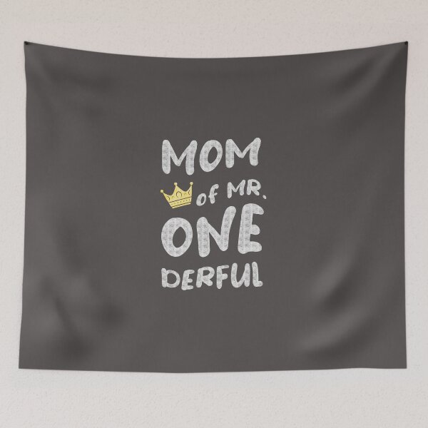 Item preview, Mothers Day Mom of Mr.Onederful - Gift for Mom, Mothers Gift designed and sold by SoufStore.