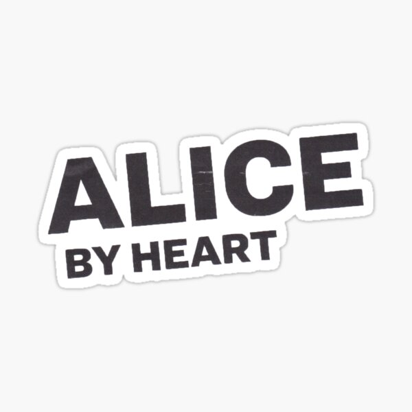 Alice by Heart logo  Sticker