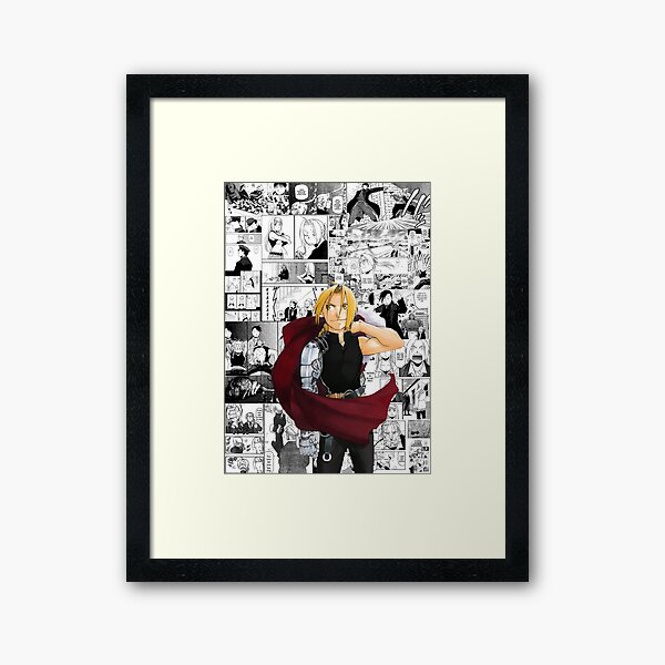 Artikel-Vorschau von Edward Elric Manga Collage, designt und verkauft von lightsart.