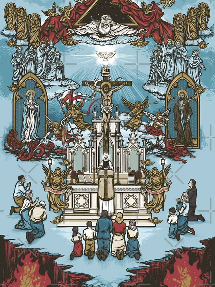 Thumbnail 4 of 4, iPhone Case, The Glory of the Latin Mass Phone Case designed and sold by BaritusCatholic.