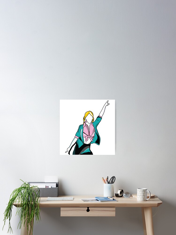 Britney Spears Baby One More Time Poster By Oliviaott Redbubble