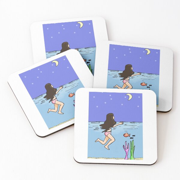 Item preview, Night swimming designed and sold by Cherry Coco.