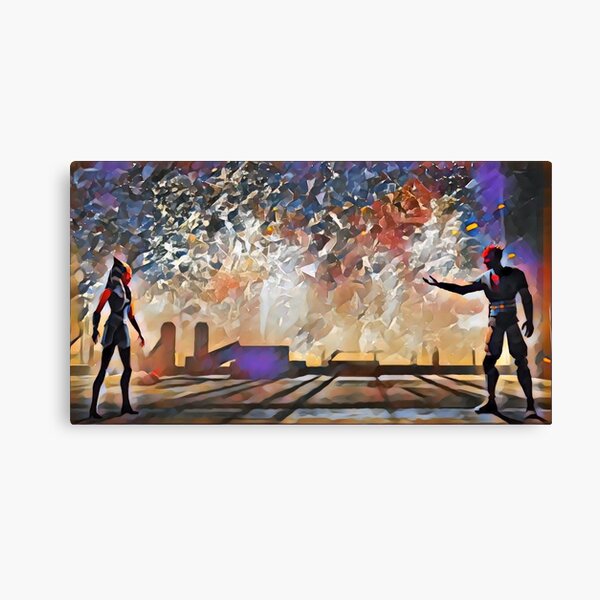 Ahsoka VS Maul Canvas Print