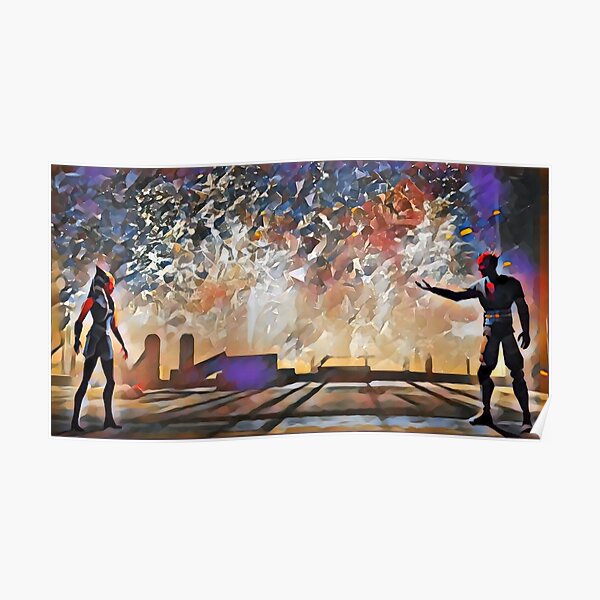 Ahsoka VS Maul Poster