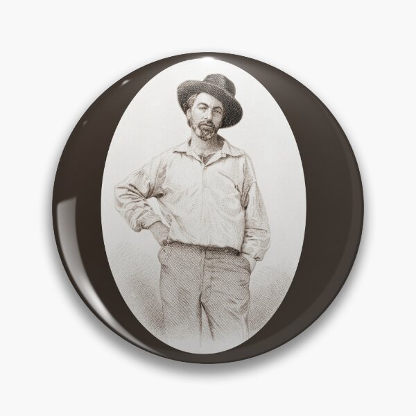 Item preview, Walt Whitman Fan Poetry Reader Gift Poem Writer designed and sold by Creekman Designs.