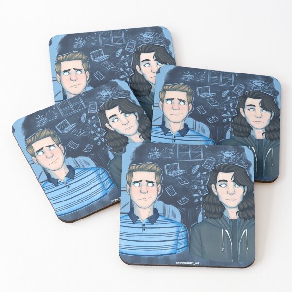 Item preview, Evan and Connor designed and sold by Spacedust-art.
