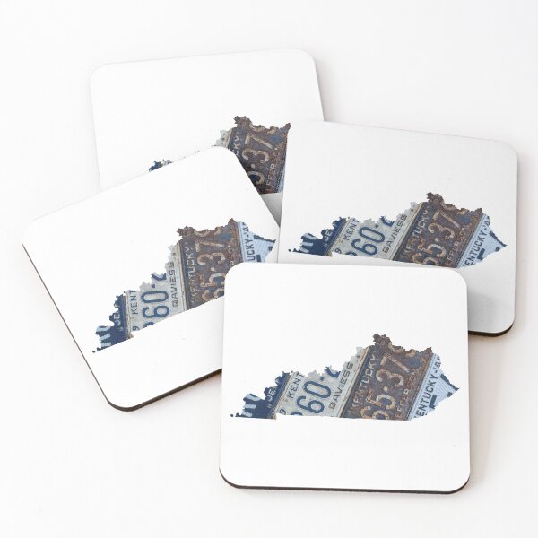 Item preview, Vintage Kentucky License Plates designed and sold by Maren Misner.