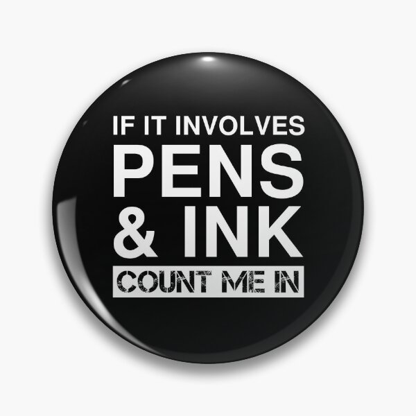 Item preview, Funny Pens And Ink Drawing Calligraphy Calligrapher designed and sold by Creekman Designs.