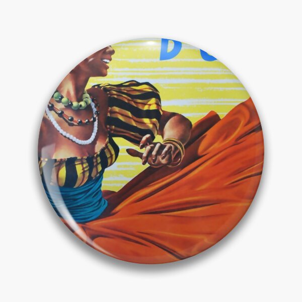 Item preview, Les Caraibes vintage travel poster designed and sold by stickart-marek.