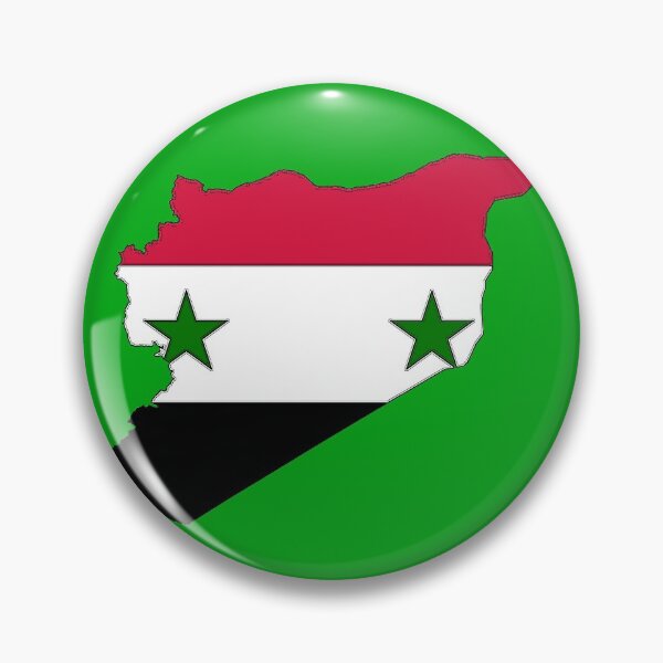 Item preview, Syria Map With Syrian Flag designed and sold by Havocgirl.