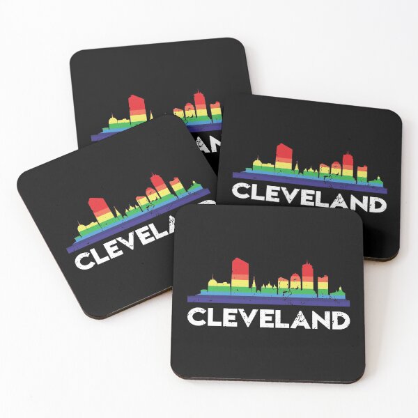 Item preview, LGBT Flag Rainbow Shirt LGBT Cleveland City Pride designed and sold by Orange Pieces.