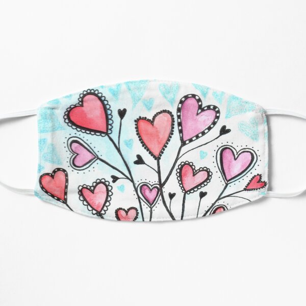 Heart Love Bouquet Mask