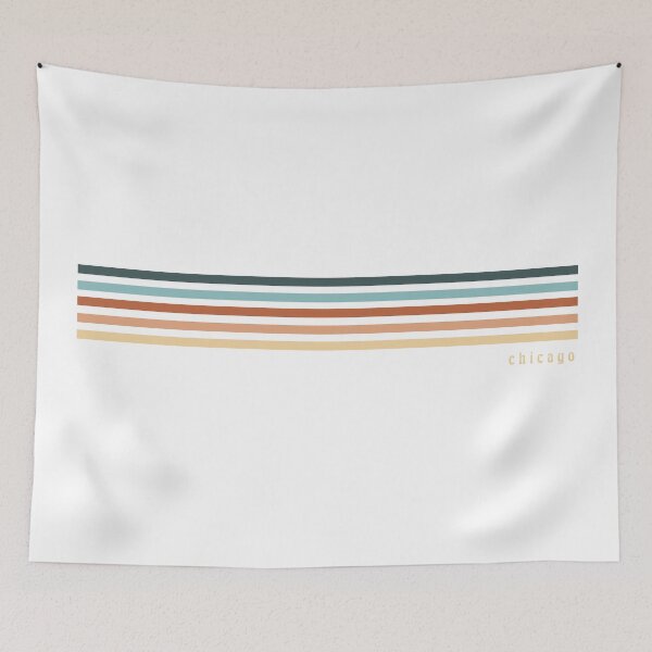 Item preview, Chicago, Retro Stripe  designed and sold by roseliliana.