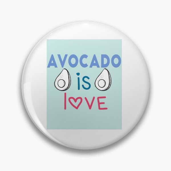 Item preview, AVOCADO IS LOVE; funny avocado, cooltee, fruit, food: designed and sold by Edgy DESIGNS.