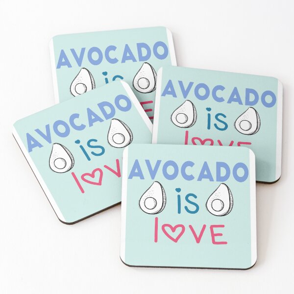 Item preview, AVOCADO IS LOVE; funny avocado, cooltee, fruit, food: designed and sold by Edgy DESIGNS.