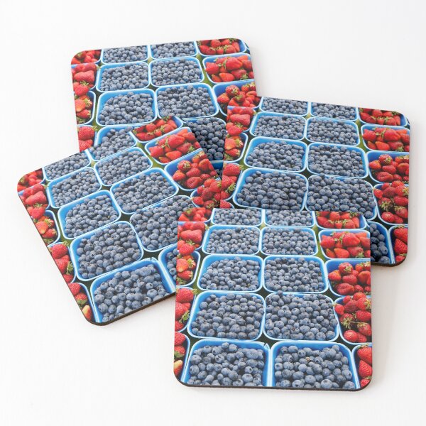 Item preview, Fresh Ripe Strawberries and Blueberries designed and sold by Kevin Miller Photography.