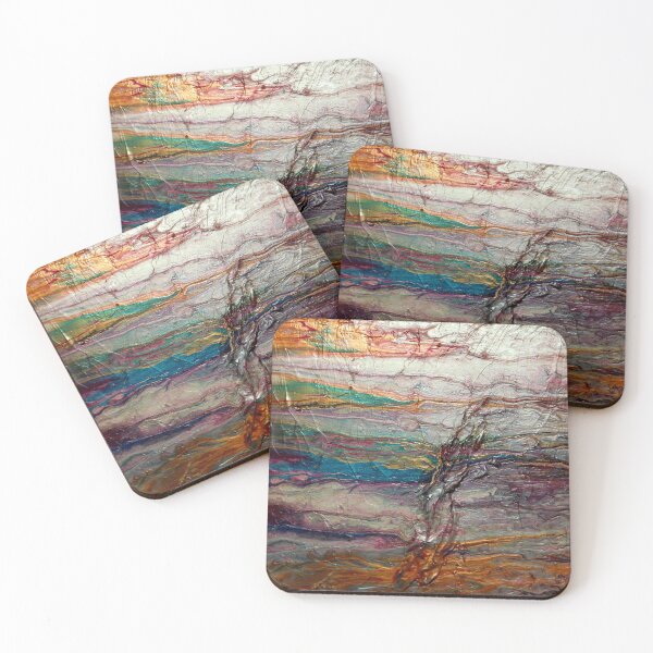 Item preview, Fluid textured Prism Painting by Holly Anderson Fine Art designed and sold by hollyanderson.