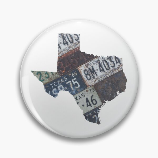 Item preview, Vintage Texas License Plates designed and sold by Maren Misner.