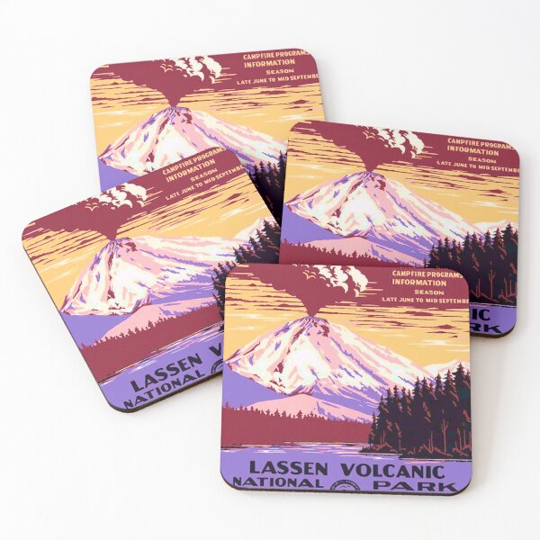 Artikelvorschau, Lassen-Volcanic-Nationalpark entworfen und verkauft von Phantastique Boutique.