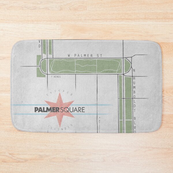 Item preview, Parks of Chicago: Palmer Square {2020 Edition} designed and sold by WiseLikeStudios.